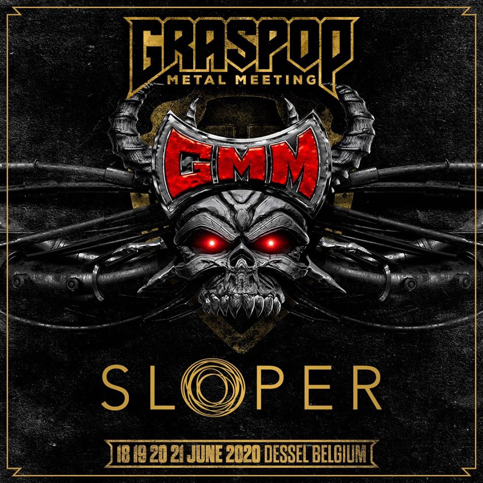 Cesar Zuiderwijk with Sloper June 20 2020 Graspop Festival Dessel
